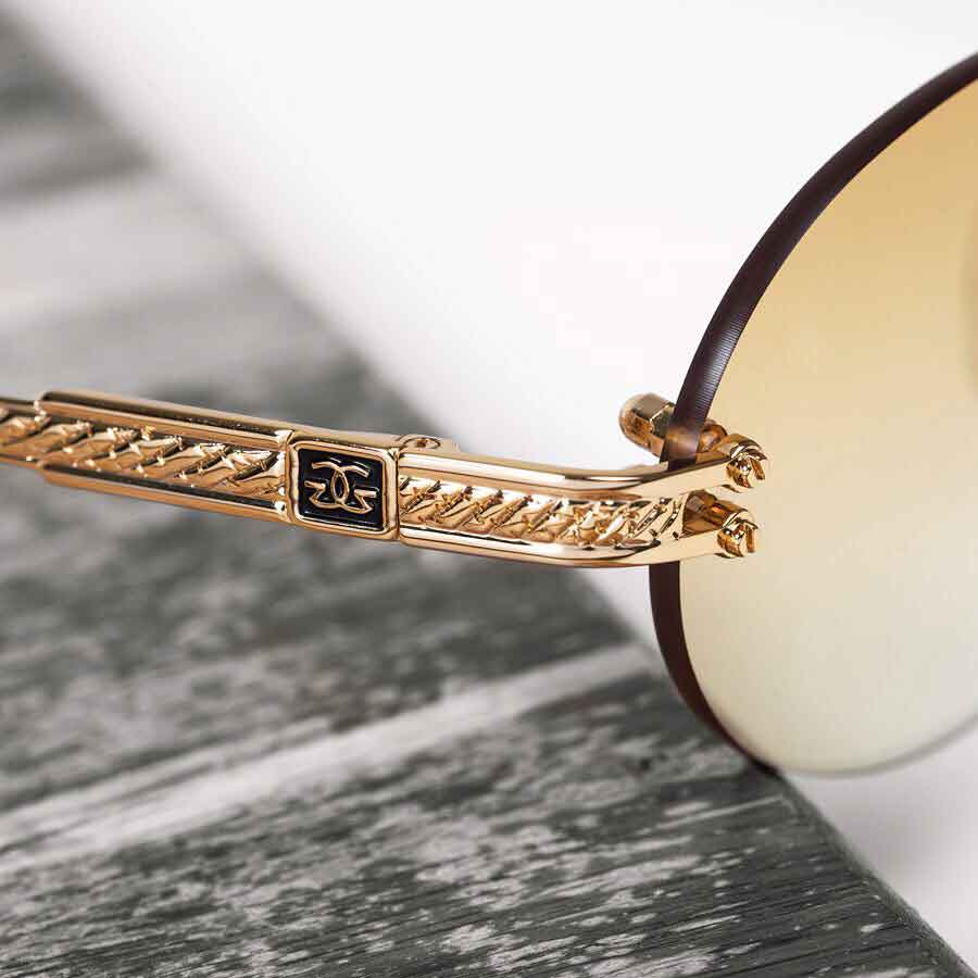 Helios Round Frameless Sunglasses Helios Round Frameless Sunglasses