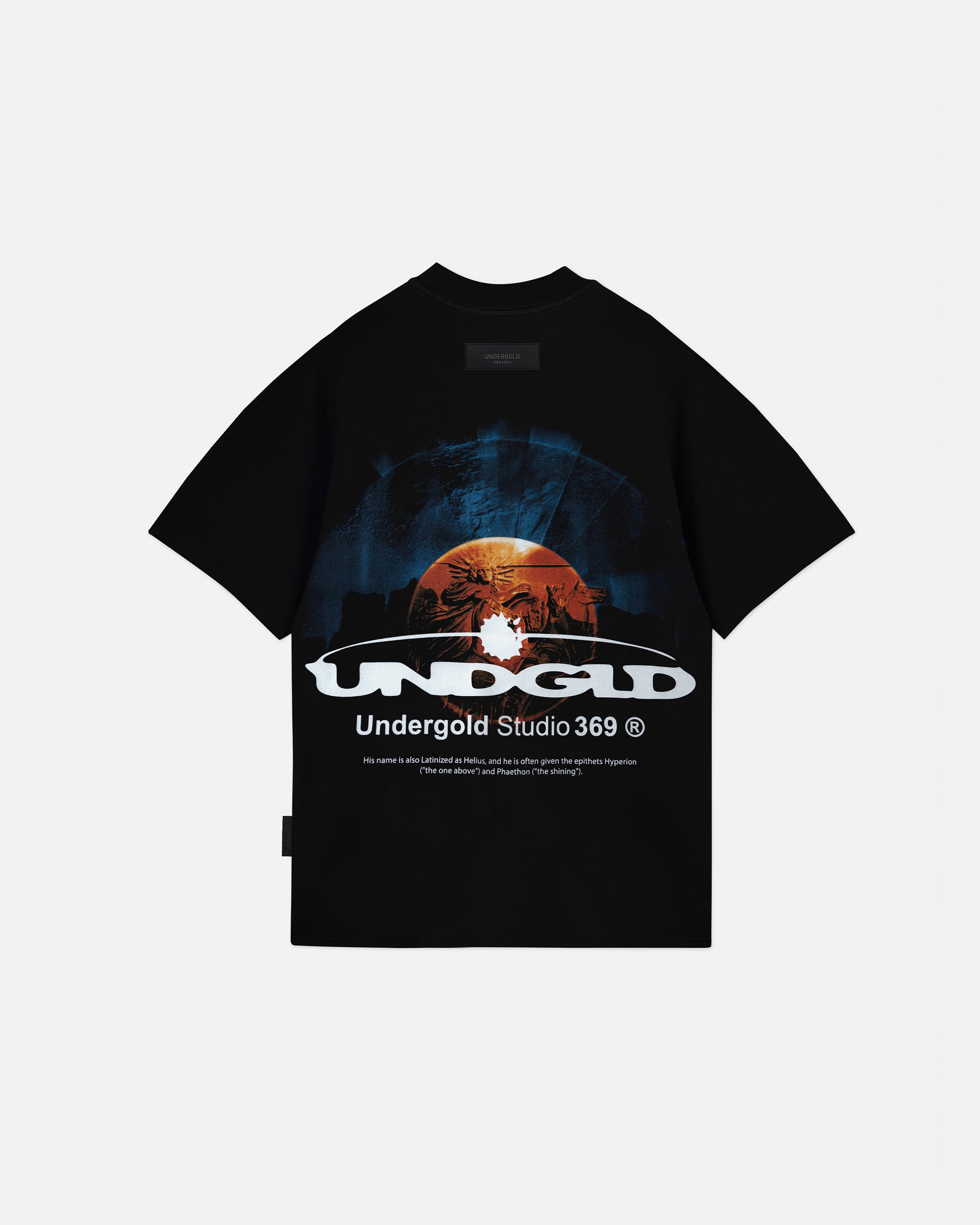 Helios Phases Tshirt Black Helios Phases Tshirt Black