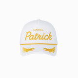 monaco trucker cap / white + gold monaco trucker cap / white + gold