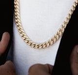 Diamond Cuban Link Chain (10mm) Diamond Cuban Link Chain (10mm)