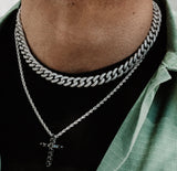 Diamond Cuban Link Chain (10mm) Diamond Cuban Link Chain (10mm)