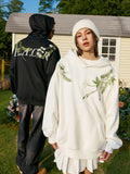 Brenches Embroidered Oversized Hoodie Brenches Embroidered Oversized Hoodie