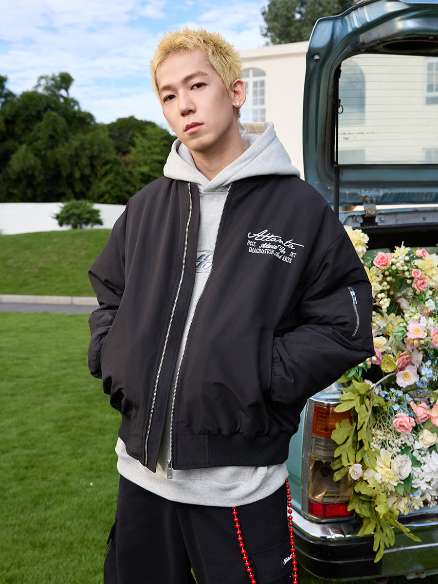 Pearl Script MA-1 Bomber Pearl Script MA-1 Bomber