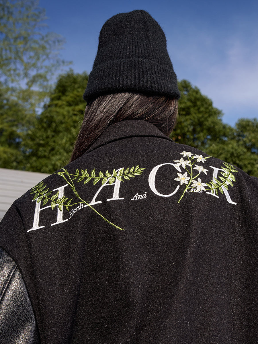 Brenches Embroidered Varsity Jacket Brenches Embroidered Varsity Jacket