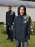 Floral Embroidery Suit Jacket Floral Embroidery Suit Jacket