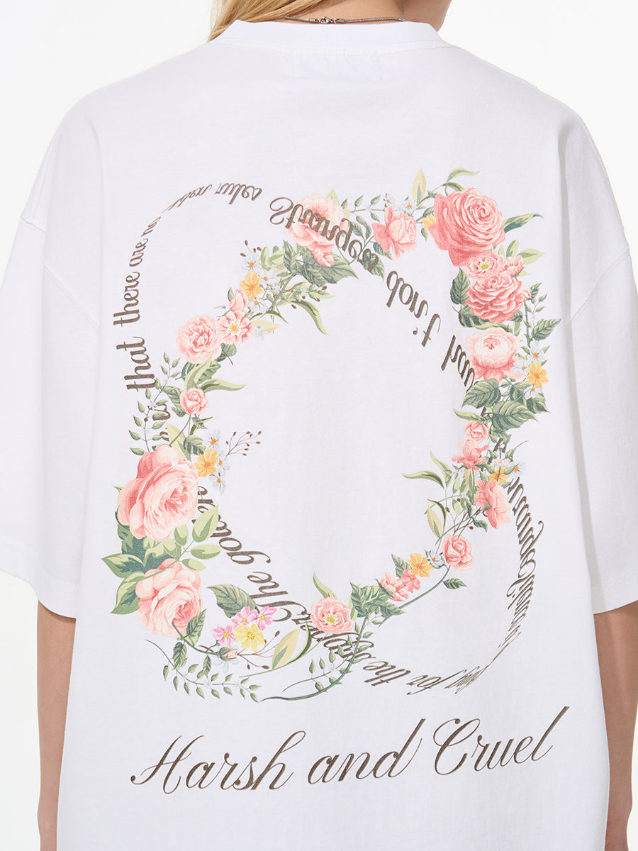 Roses Ring Printed Tee Roses Ring Printed Tee