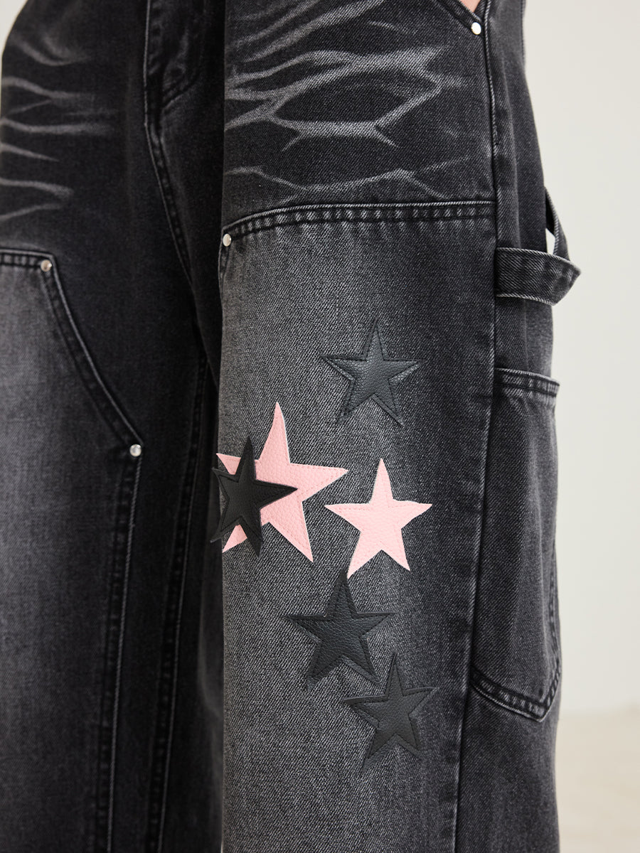 Vintage Star Patches Jeans Vintage Star Patches Jeans