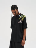Floral Embroidered Logo Tee Floral Embroidered Logo Tee