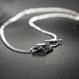 Metal Square Necklace Metal Square Necklace