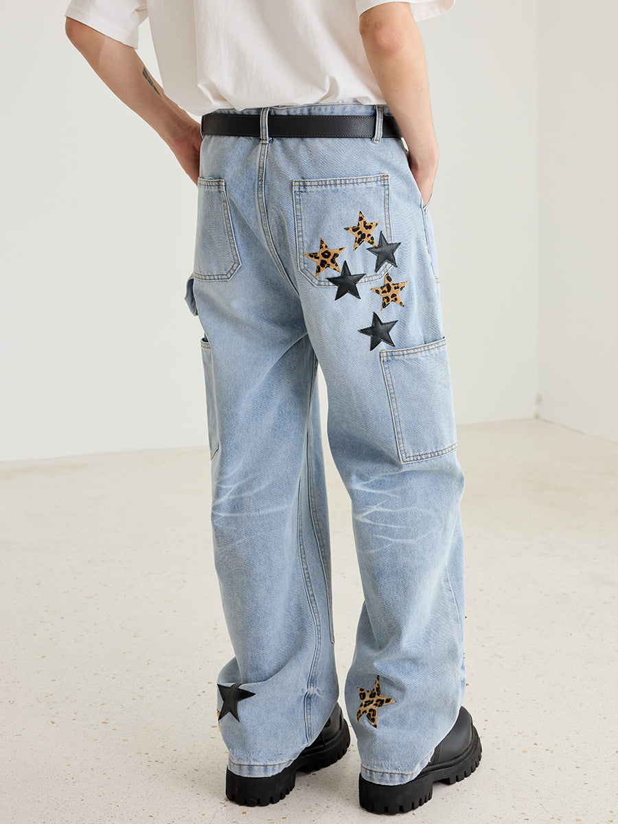 Vintage Star Patches Jeans Vintage Star Patches Jeans