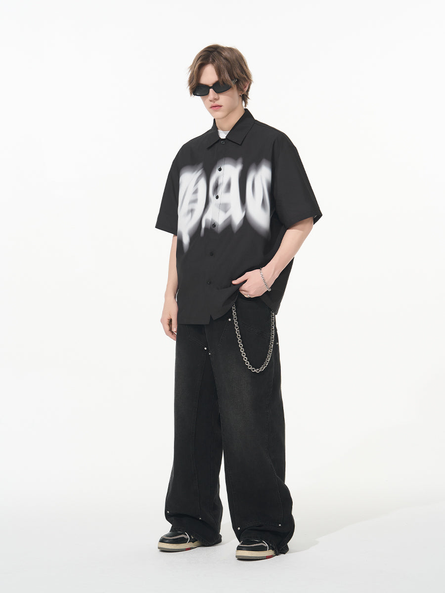 Phantom Gothic Cuban Shirt Phantom Gothic Cuban Shirt