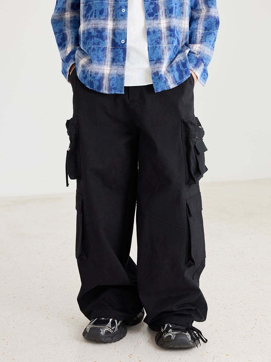 Multi Pocket Cargo Paratrooper Pants Multi Pocket Cargo Paratrooper Pants