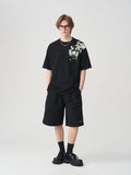Floral Embroidery Logo Tee Floral Embroidery Logo Tee
