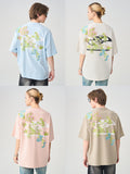 Floral Embroidered Logo Tee Floral Embroidered Logo Tee