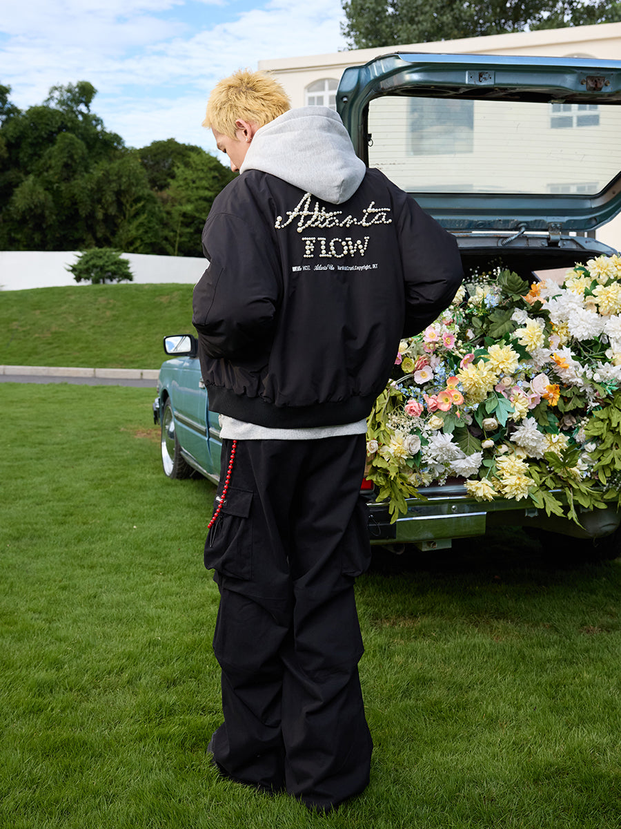 Pearl Script MA-1 Bomber Pearl Script MA-1 Bomber