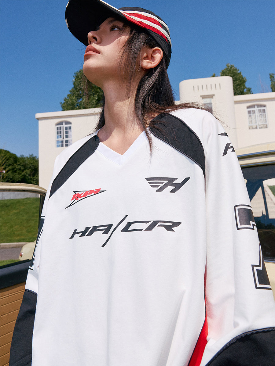 Racing Print Jersey Tee Racing Print Jersey Tee