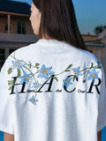 Monet Garden Embroidered Tee Monet Garden Embroidered Tee