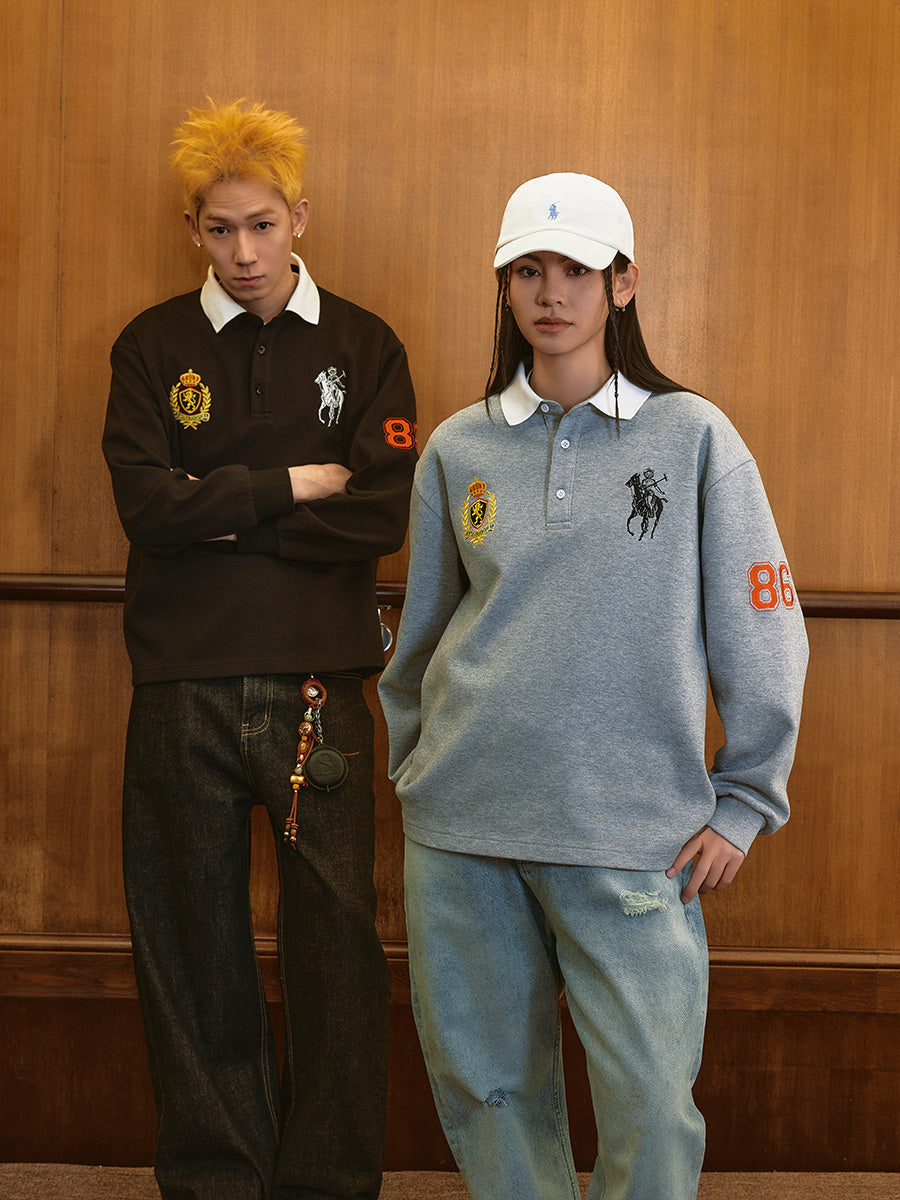 Vintage Embroidered Polo Shirt Vintage Embroidered Polo Shirt