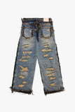 Imperior Baggy Jean Blue / Black Wash Imperior Baggy Jean Blue / Black Wash