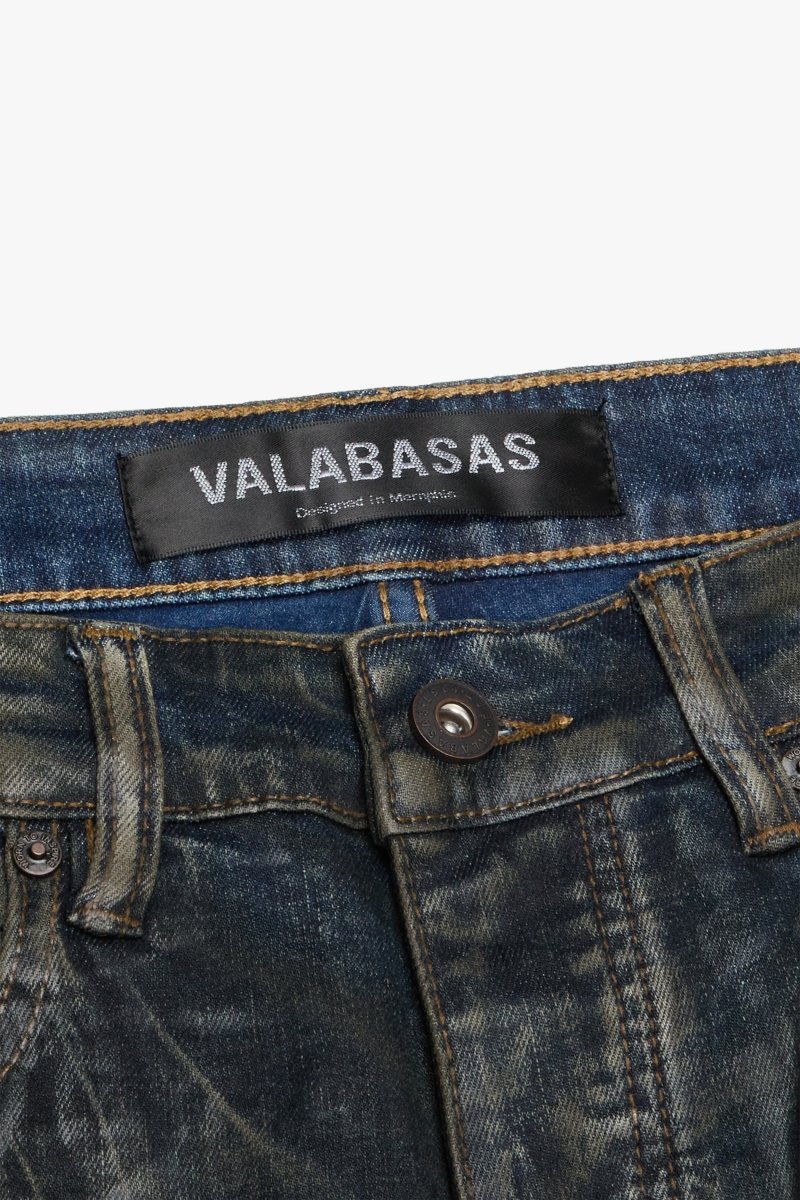 "KNEEBOARD" BAGGY JEAN DARK VINTAGE BLUE "KNEEBOARD" BAGGY JEAN DARK VINTAGE BLUE