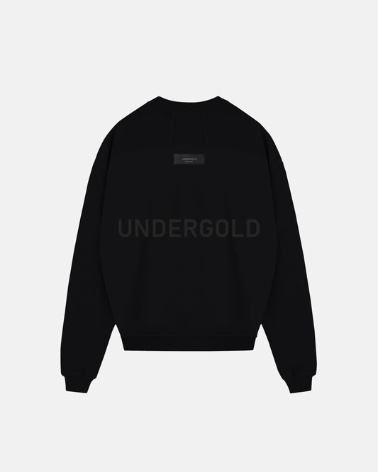 Line Logo Crewneck Black