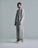 Line Logo Crewneck Washed Gray Line Logo Crewneck Washed Gray