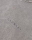 Line Logo Crewneck Washed Gray Line Logo Crewneck Washed Gray