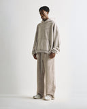 Line Logo Hoodie Washed Gray Line Logo Hoodie Washed Gray