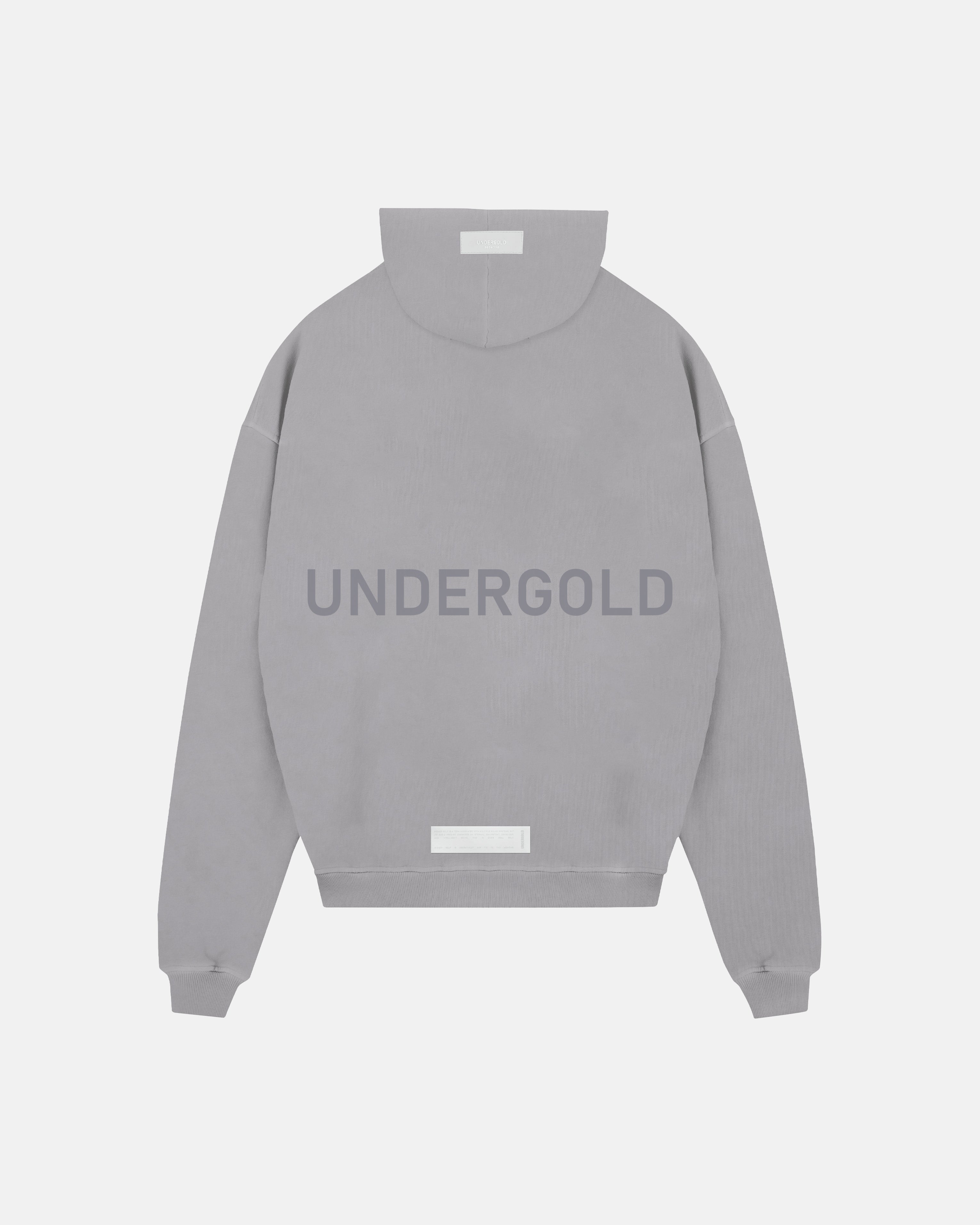 Line Logo Hoodie Washed Gray Line Logo Hoodie Washed Gray