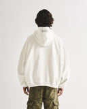 Line Logo Hoodie White Line Logo Hoodie White