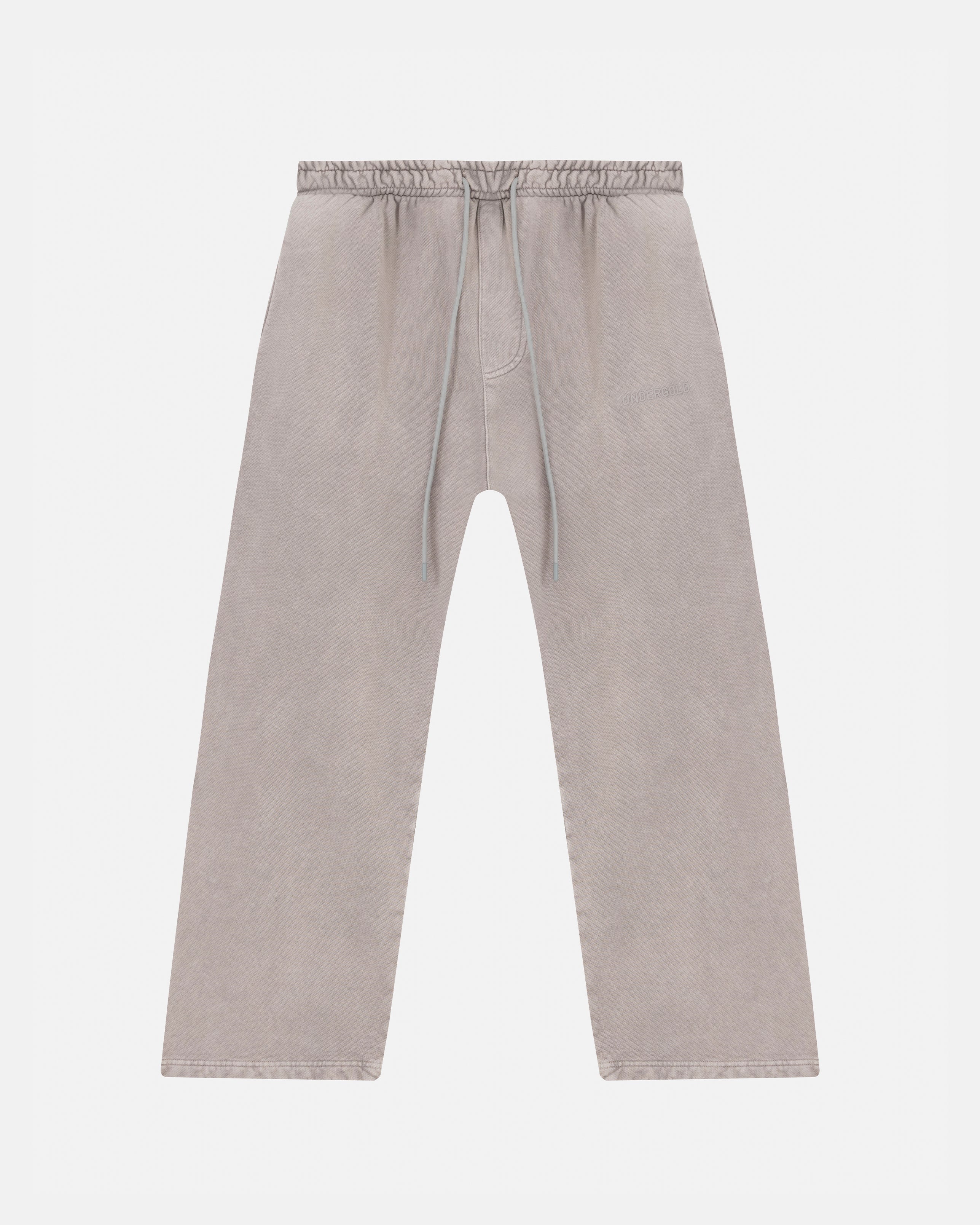 Line Logo Straightpants Washed Gray Line Logo Straightpants Washed Gray