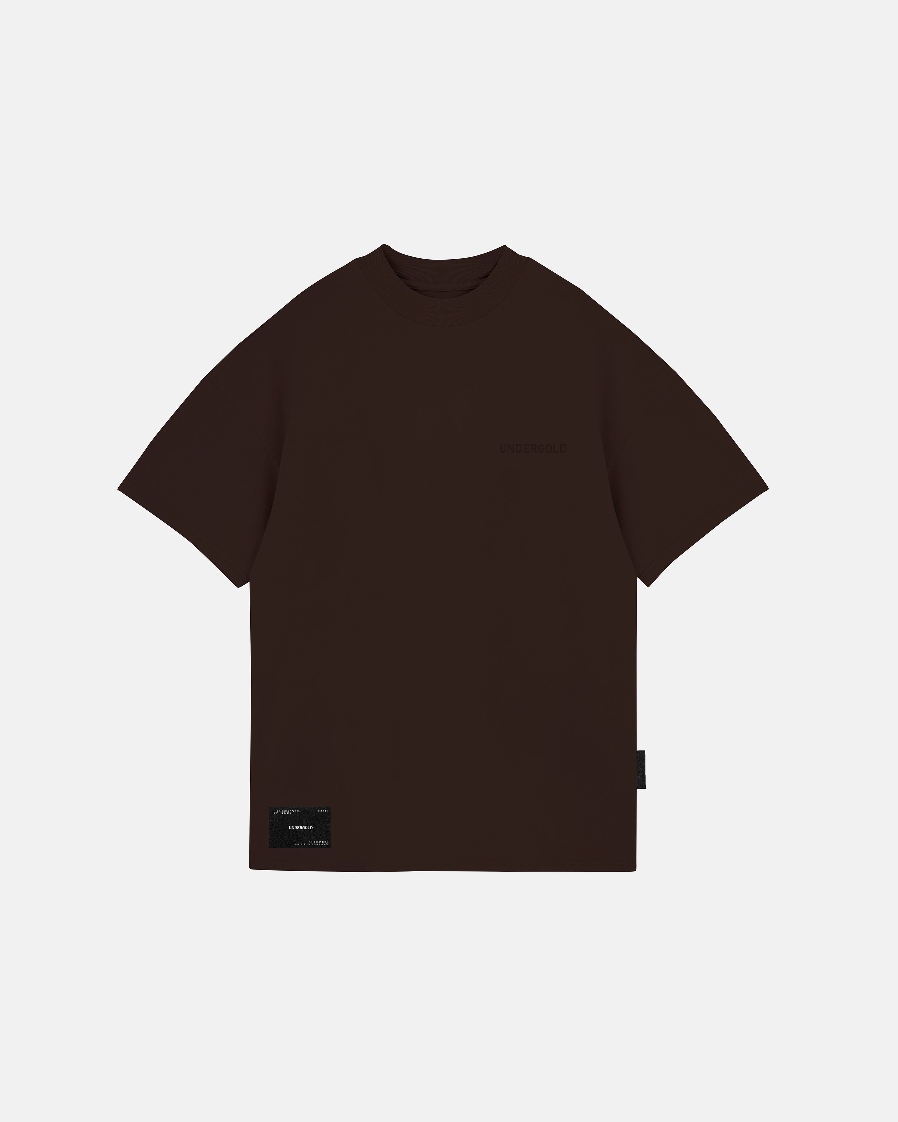 Line Logo Tshirt Brown Line Logo Tshirt Brown