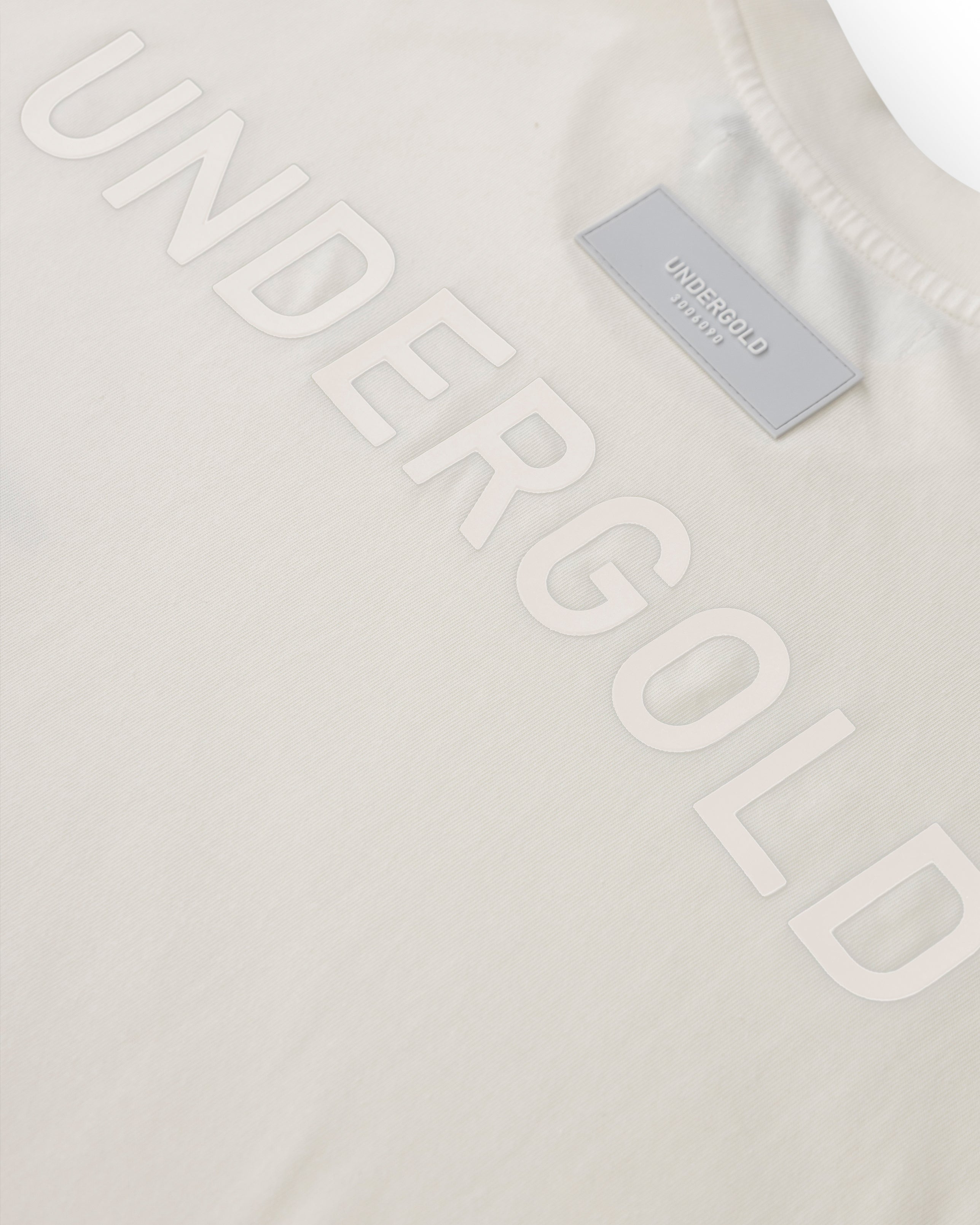 Line Logo Tshirt Cream Line Logo Tshirt Cream