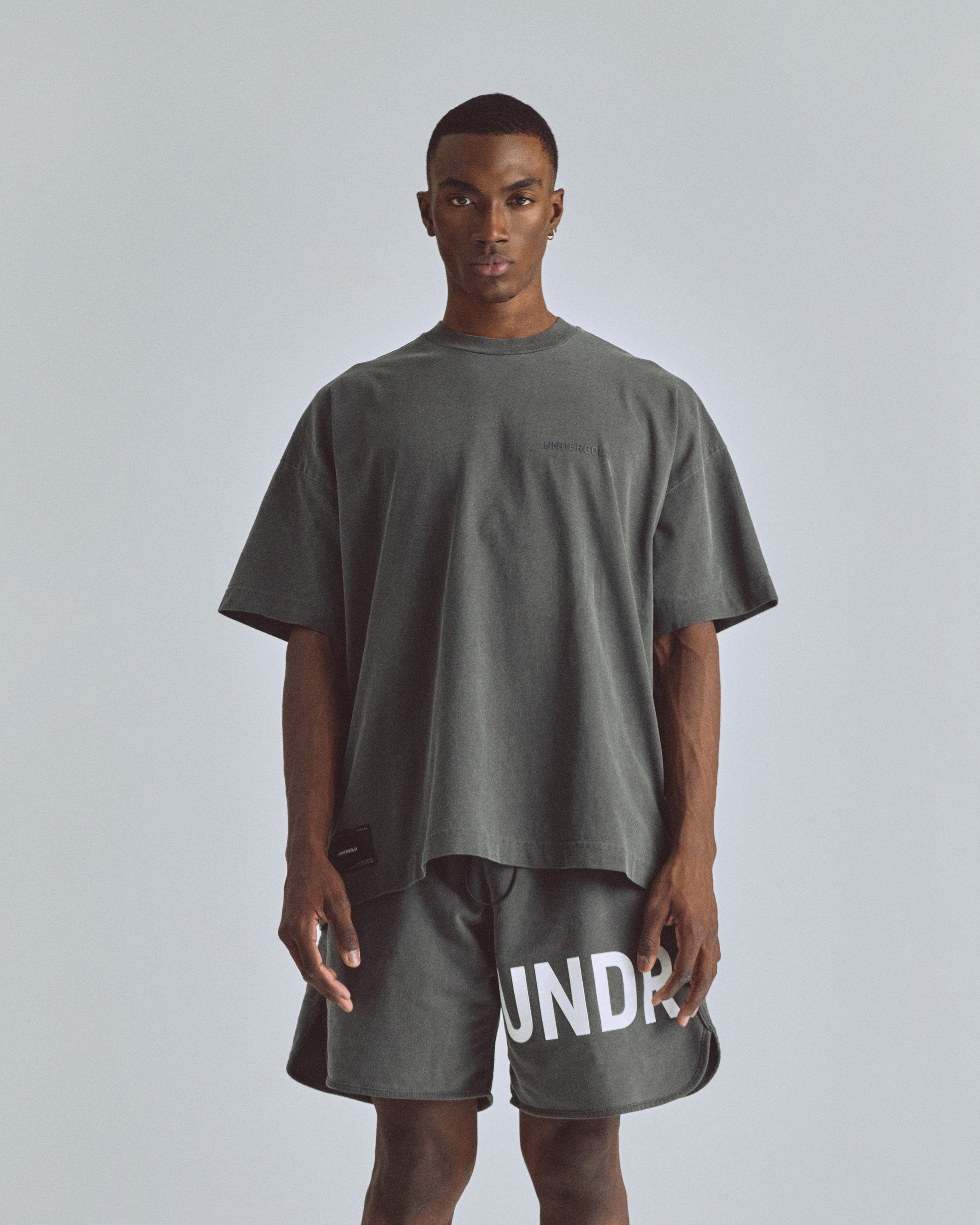 Line Logo Tshirt Vintage Gray Line Logo Tshirt Vintage Gray