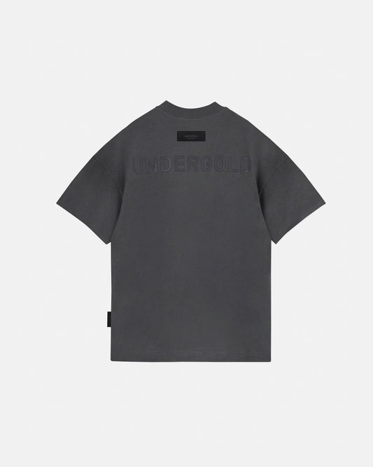 Line Logo Tshirt Vintage Gray