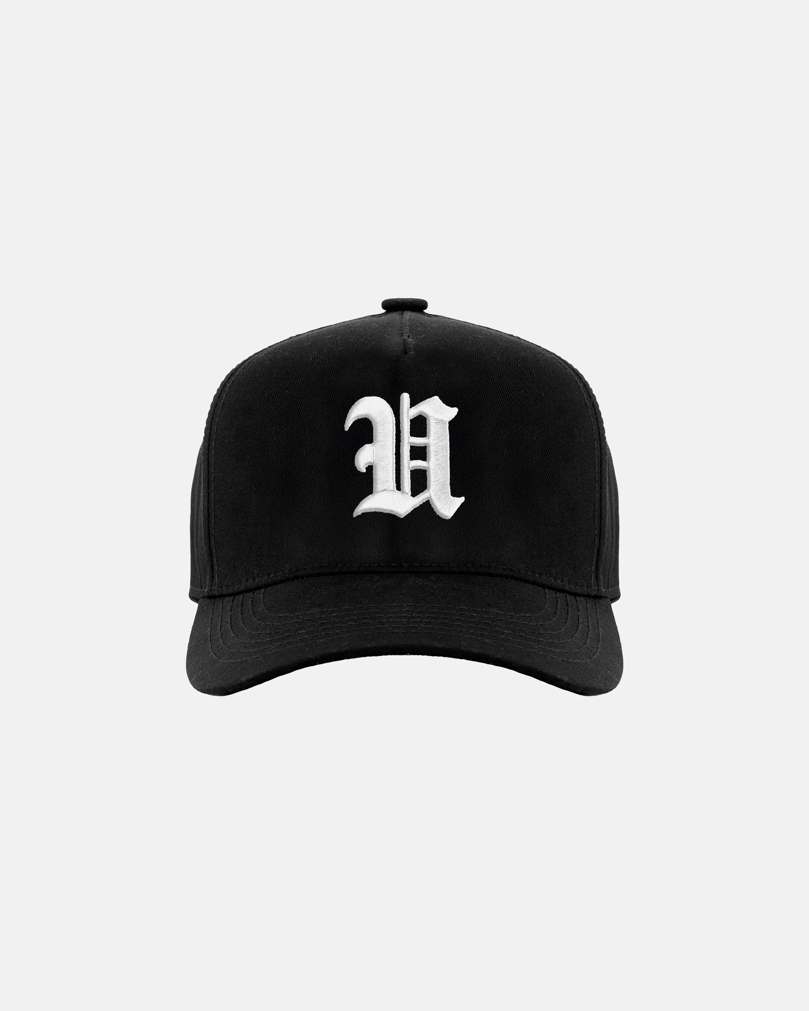 Line U High Crown Cap Black Line U High Crown Cap Black
