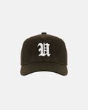 Line U High Crown Cap Brown Line U High Crown Cap Brown