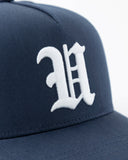 Line U High Crown Cap Navy Blue Line U High Crown Cap Navy Blue