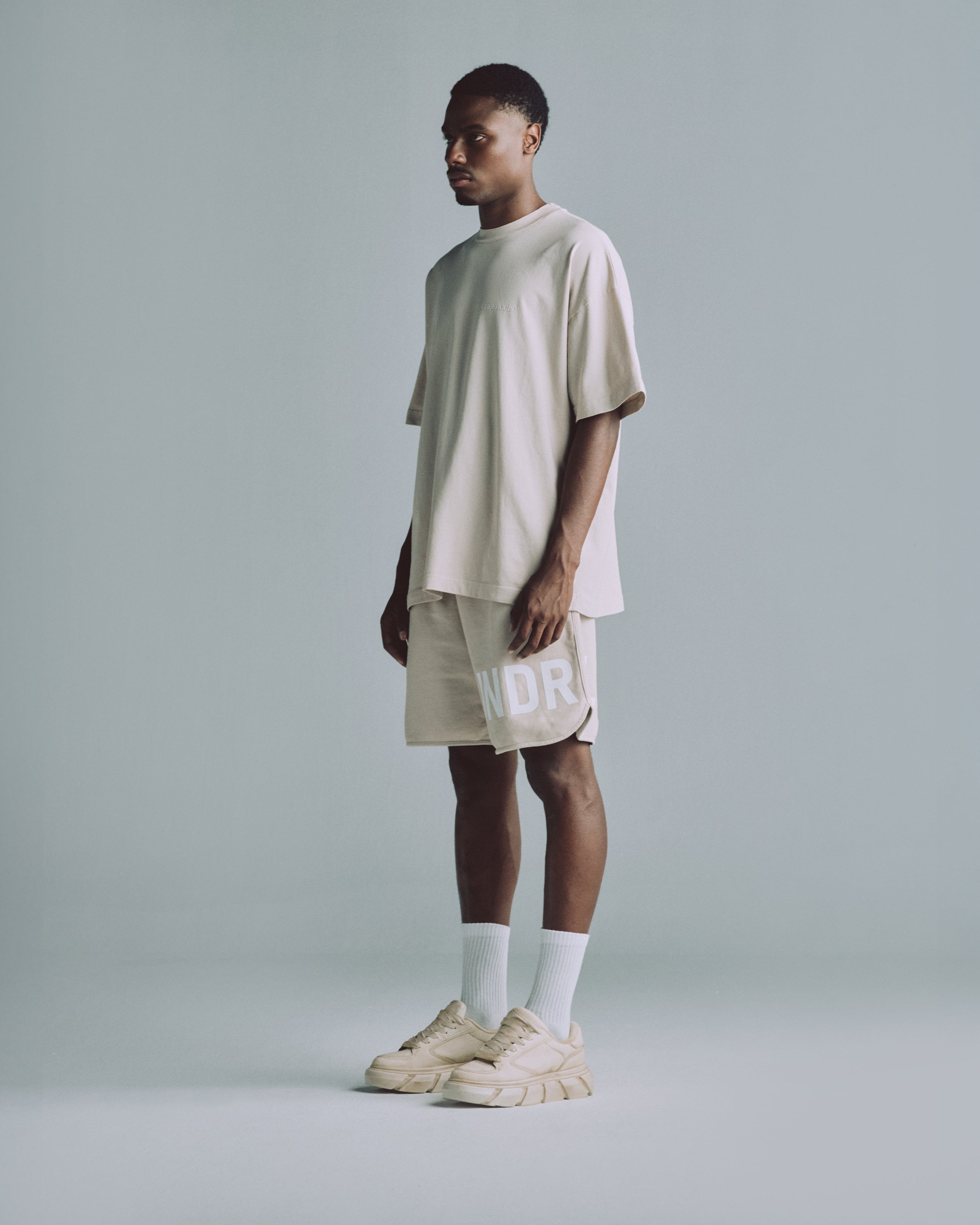 Line UNDRGLD Biased Shorts Cream Line UNDRGLD Biased Shorts Cream