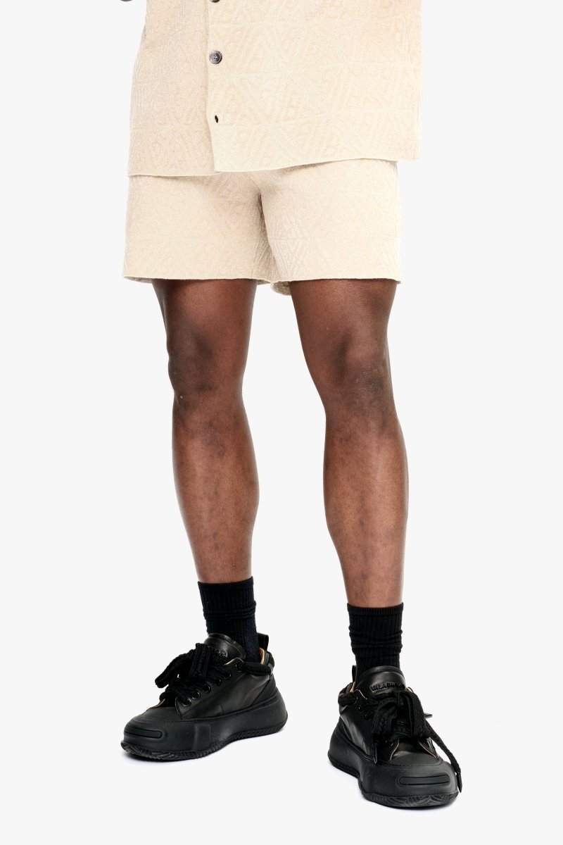 Logo Shorts Tan Logo Shorts Tan