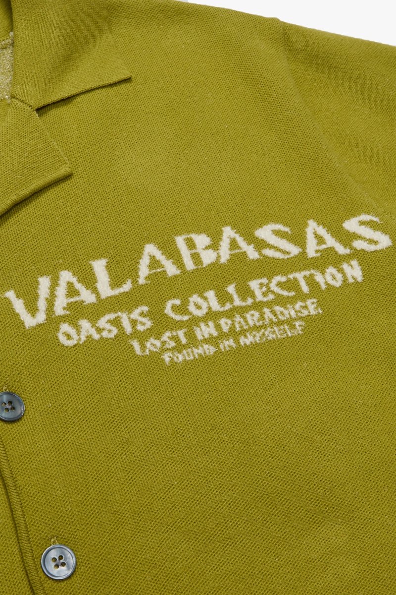 "LOS PALMAS" BUTTON-DOWN GREEN "LOS PALMAS" BUTTON-DOWN GREEN