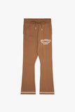 "Lost In" Stacked Pants Brown "Lost In" Stacked Pants Brown