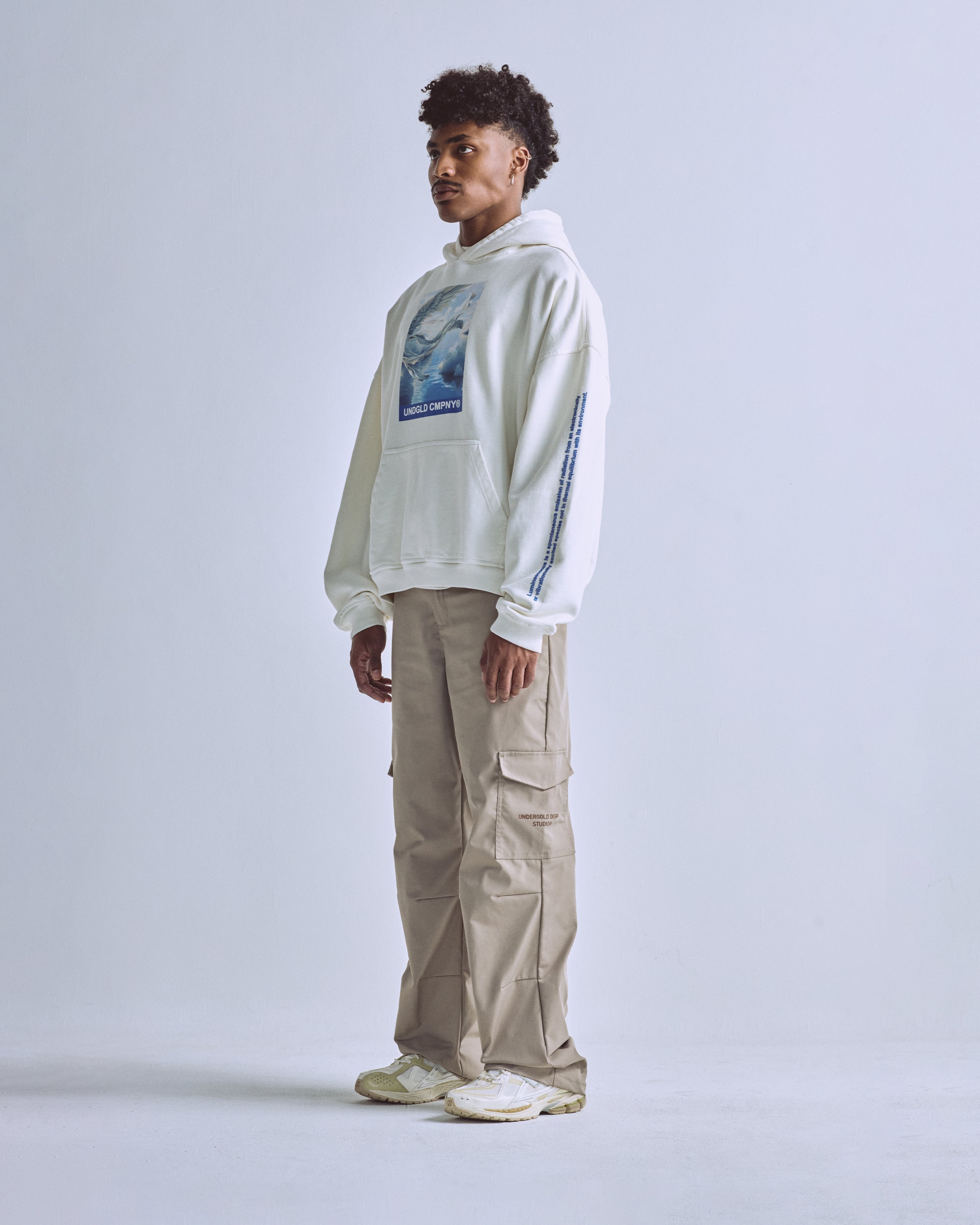 Luminescence Passenger Hoodie White Luminescence Passenger Hoodie White