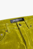 "LUXE" SUEDE SKINNY JEAN GREEN "LUXE" SUEDE SKINNY JEAN GREEN