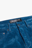 "LUXE" SUEDE SKINNY JEAN INDIGO "LUXE" SUEDE SKINNY JEAN INDIGO
