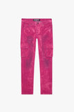 "LUXE" SUEDE SKINNY JEAN PINK "LUXE" SUEDE SKINNY JEAN PINK