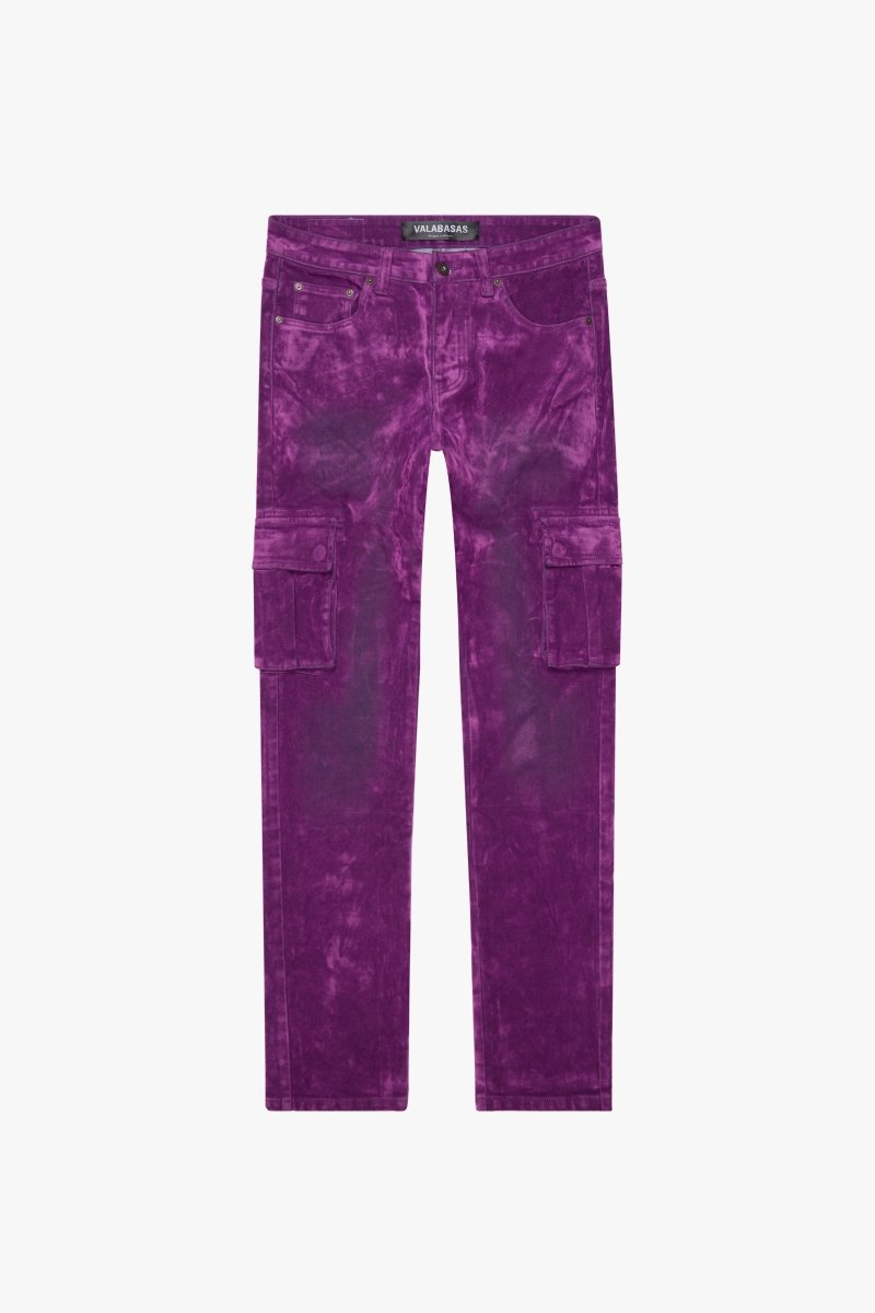 "LUXE" SUEDE SKINNY JEAN PURPLE "LUXE" SUEDE SKINNY JEAN PURPLE