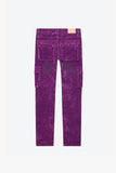 "LUXE" SUEDE SKINNY JEAN PURPLE "LUXE" SUEDE SKINNY JEAN PURPLE