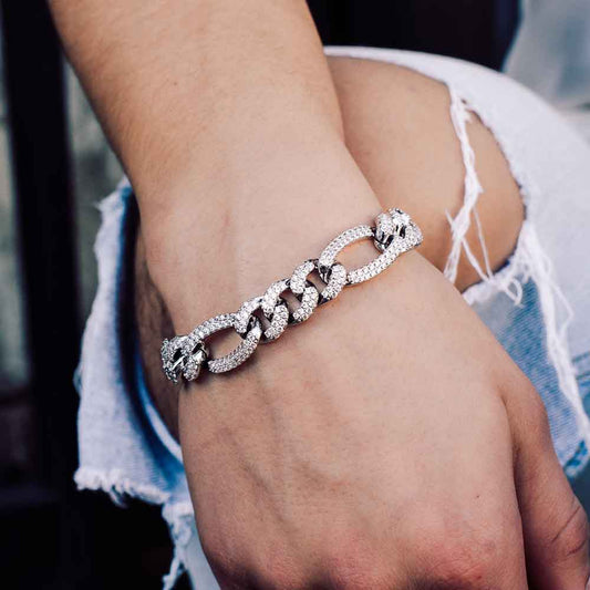 Diamond Figaro Bracelet