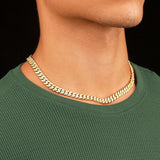 Diamond Cuban Link Chain 8mm Diamond Cuban Link Chain 8mm